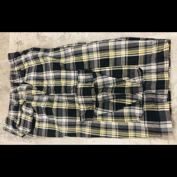 ⚡️Urban Pipline⚡️EUC⚡️Plaid Board Shorts - Skater Shorts- Measurements i… - Picture 5 of 16